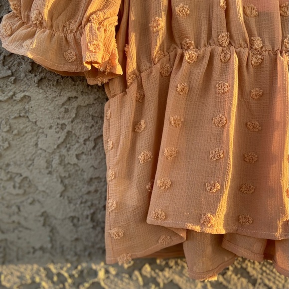 Ginger Swiss Dot Blouse 💛 Darling - Picture 4 of 6